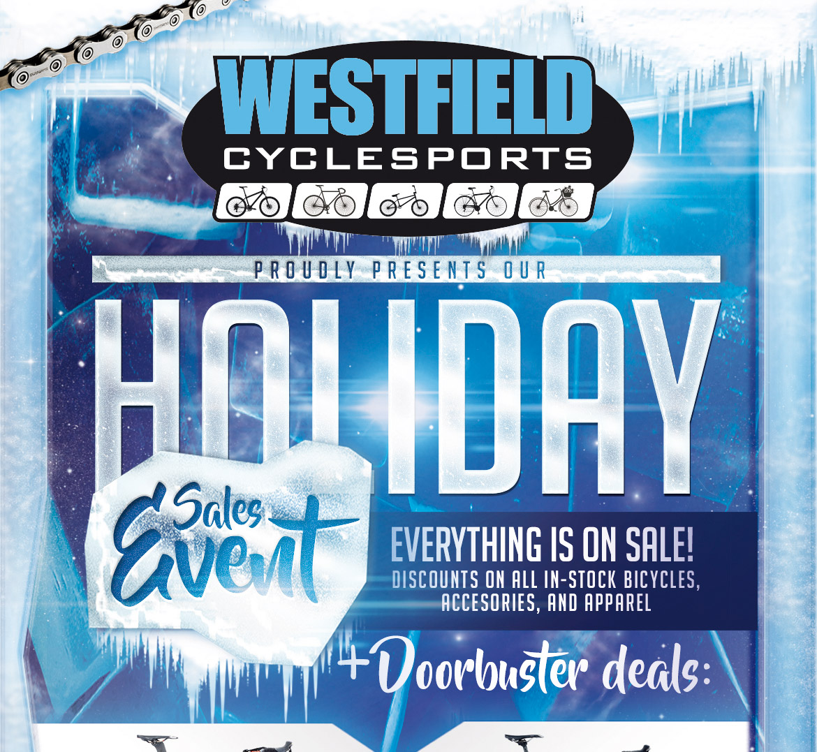 Black Friday Holiday Bicycle Sale